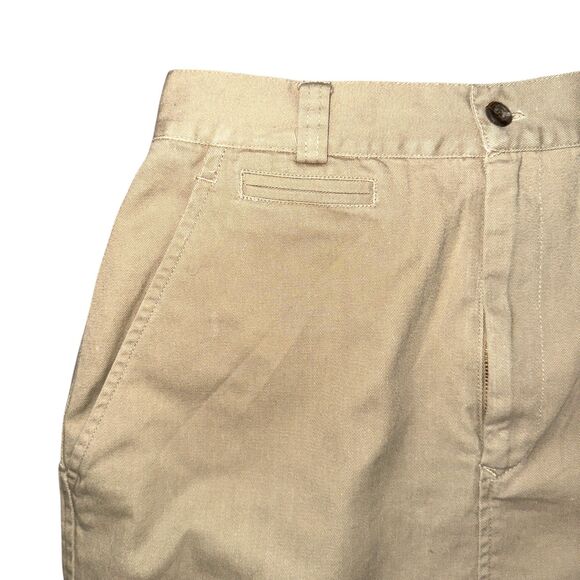 Vintage Women's Ralph Lauren Country Khaki Twill‎ Pencil Skirt Size 8 - Picture 2 of 4
